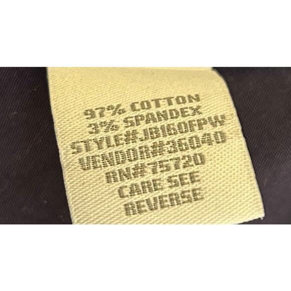 J.B. Holt Men's Navy Blue Dot Short Sleeve Button Down Shirt, Size 2XL - Picture 7 of 7